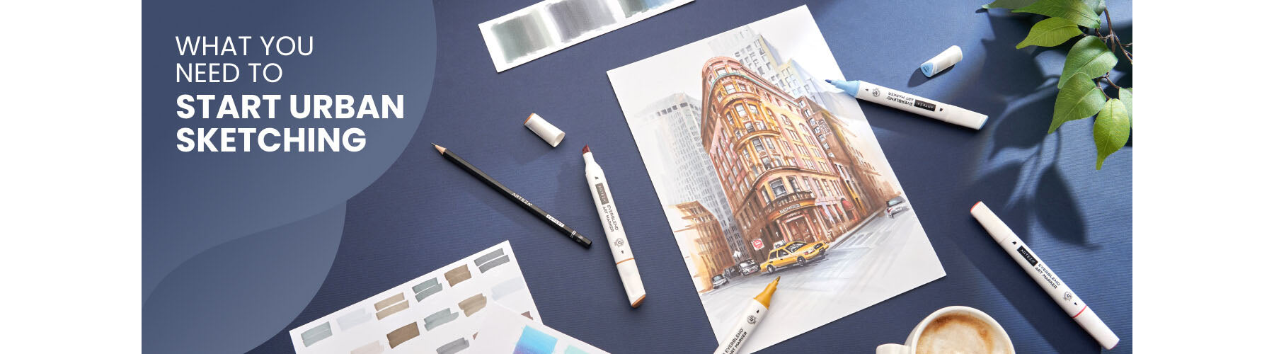 The Ultimate Guide to Sketching Supplies for beginning Urban Sketchers
