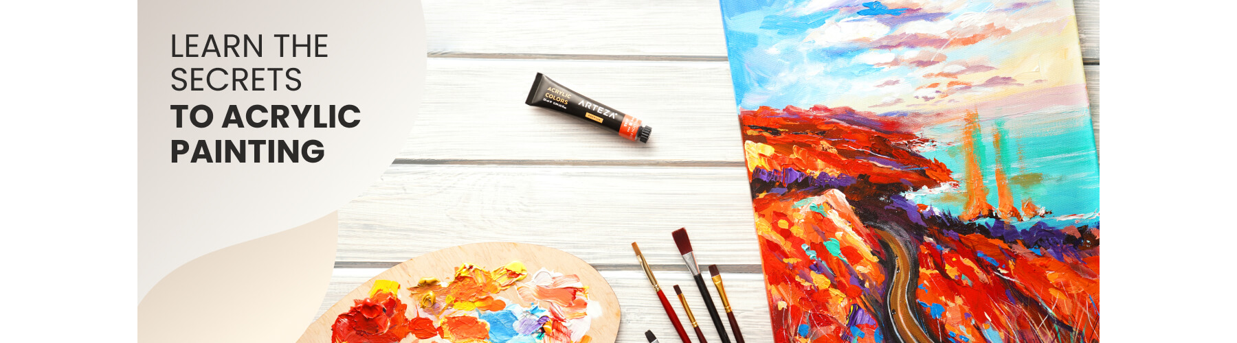 PAINTING ON WOOD - 5 Easy Art Design Ideas with Acrylic Paint 