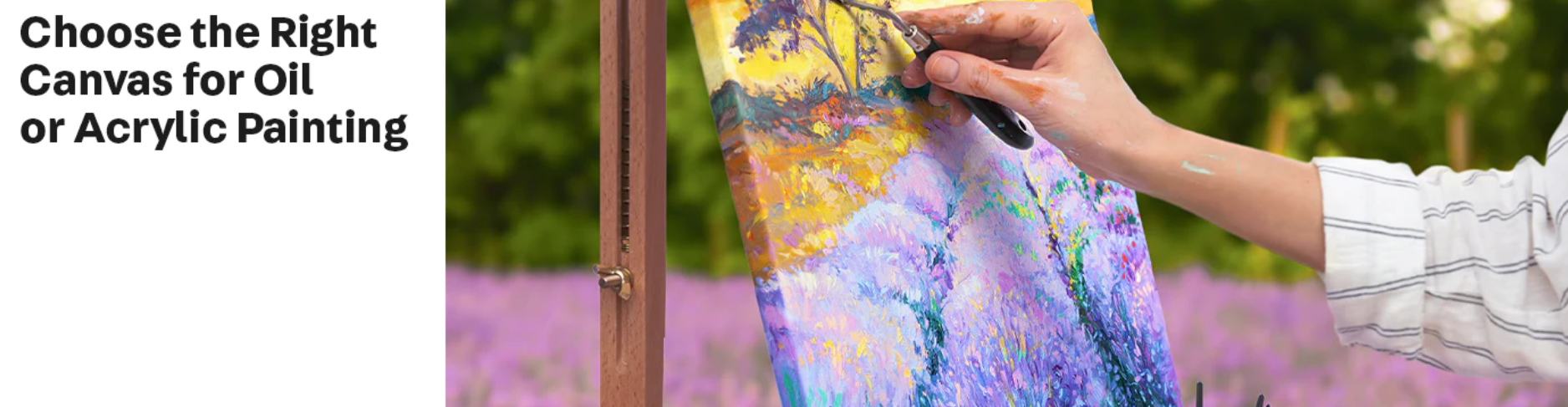 5 Things You Should Know Before You Choose a Canvas for Your Paintings