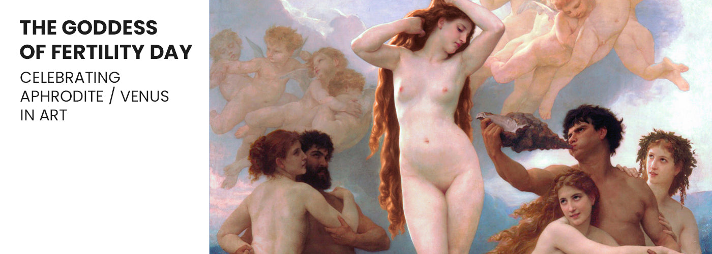 Celebrating Aphrodite in Art for Goddess of Fertility Day