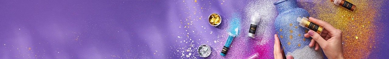 Sparkling Indigo Violet Magenta Prizm Pour® , Dazzling Metallic