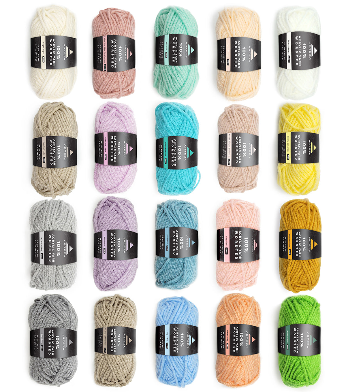 DIY Yarn Color Chart- How to Make a Free Yarn Color Chart on Canva