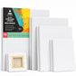 Classic Stretched Canvas, Medium Multi-Pack Sizes - Set of 10