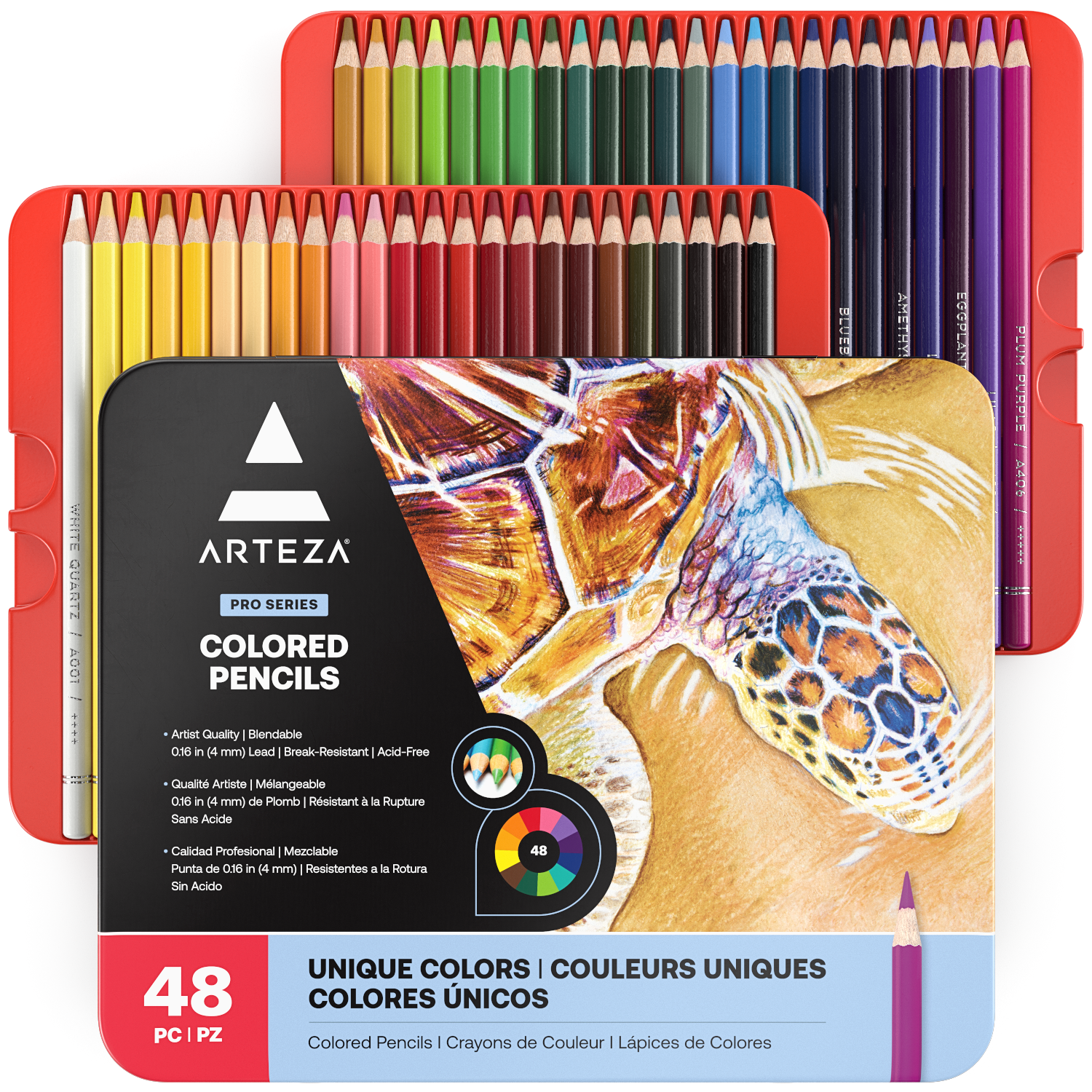 Premium Colored Pencils,Set of 120 Colors,Artists Soft Core with Vibrant  Color,Ideal for Drawing Sketching Shading,Coloring Pencils for Adults  Beginners Kids