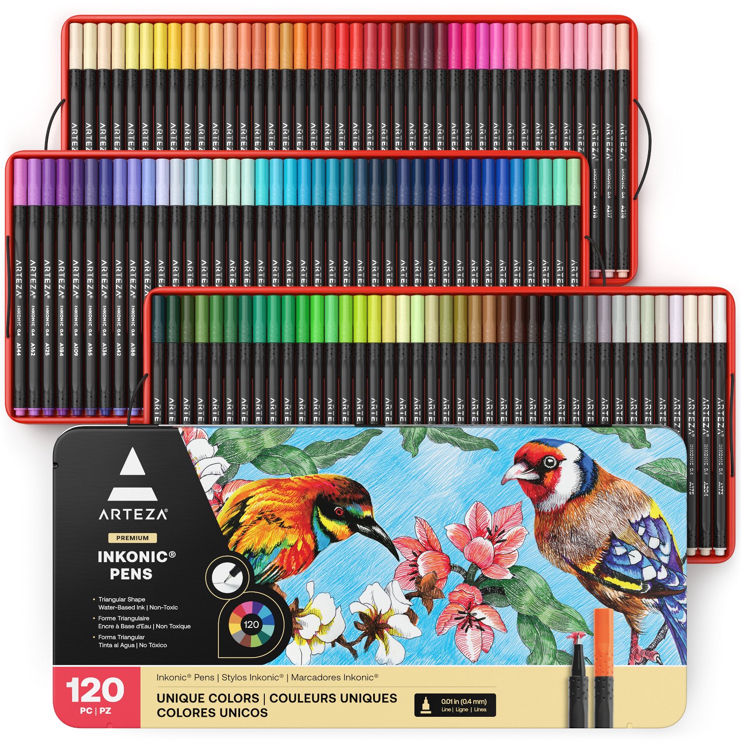 Gel Pen Sets of 120 & 12 by Creative Inspirations