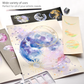 Metallic & Iridescent Watercolor Half Pans, Set of 12 Colors, Enchanted Forest Theme
