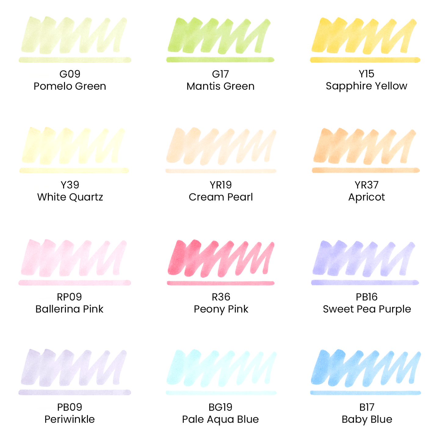 EverBlend™ Ultra Art Markers, Pastel Colors - Set of 12