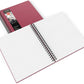 Watercolor Book, Spiral-Bound Hardcover, Pink, 9" x 12” - Pack of 2