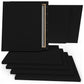 Classic Stretched Canvas, Black, 11" x 14" - Pack of 8