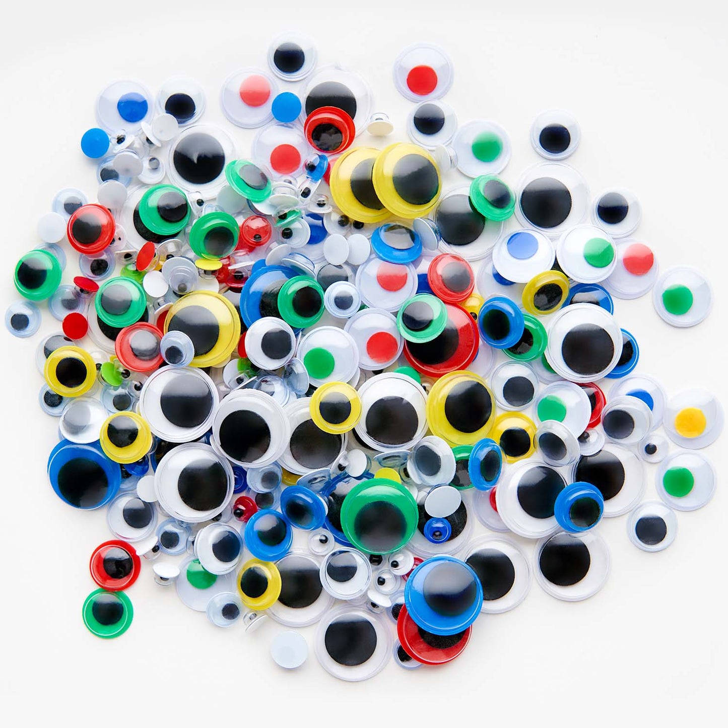 Googly Eyes, Assorted Sizes & Colors - Set of 3000 Pieces