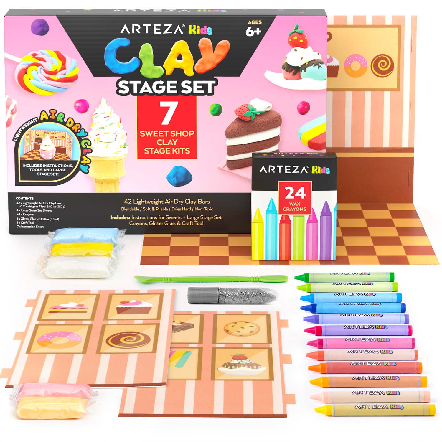http://arteza.com/cdn/shop/products/kids-medium-stage-clay-kit-sweet-shop_gYbywQZI.jpg?v=1652894698
