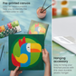 Kids Paint by Numbers Kit, Animals