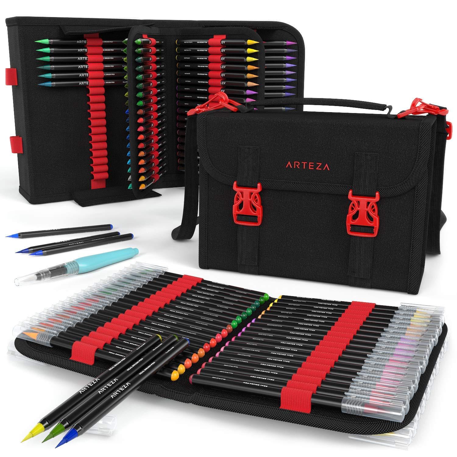 Product Review: Arteza Watercolor Real Brush Pens