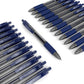 Retractable Gel Ink Pens, Blue - 24 Pack