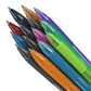 Retractable Gel Ink Pens, Vintage & Bright Colors - Set of 24