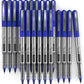 Roller Ball Pens, Blue, 0.5mm Extra Fine Nib - Pack of 20
