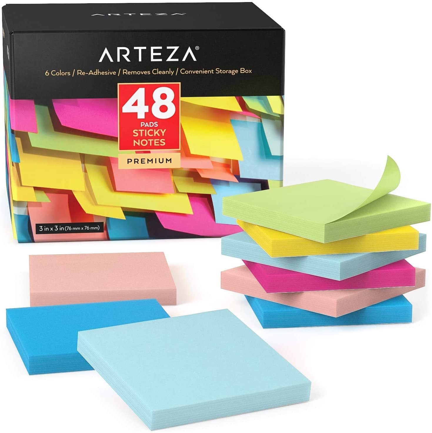 Post-it Super Sticky Big Notes, Single Color (Yellow), Double Adhesion, 11  in x 11 in