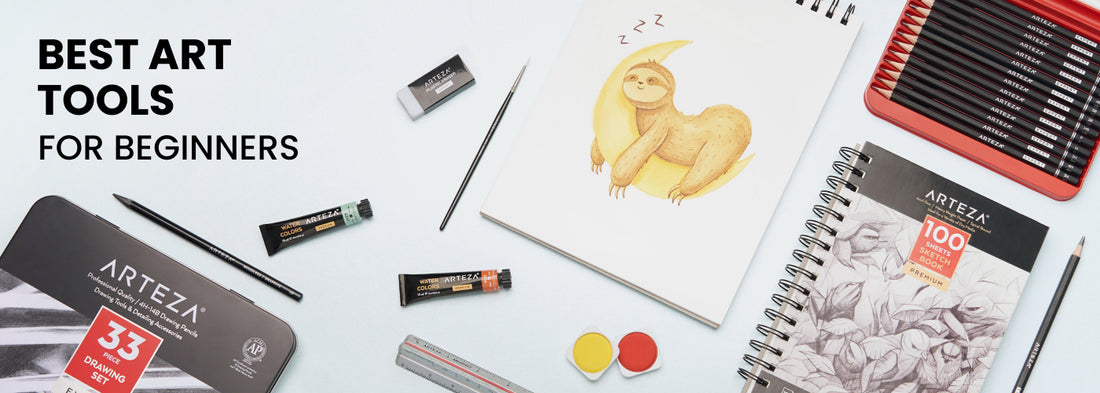 8 DRAWING SUPPLIES for Beginners 