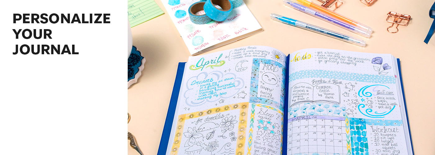 5 Ideas for a Personalized Journal Layout
