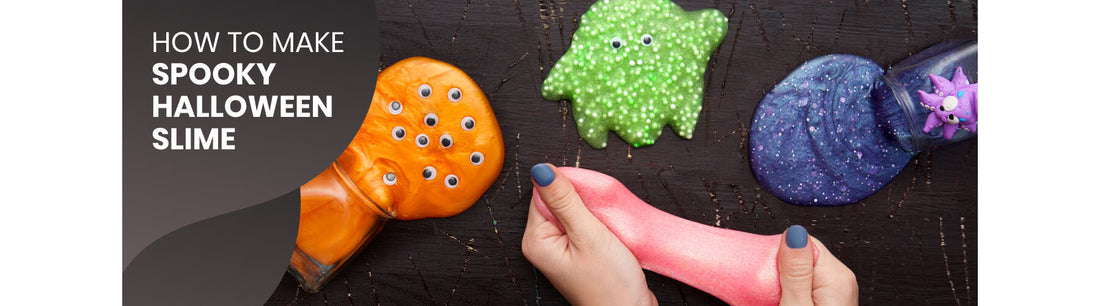  How to Make Spooky Halloween Slime Using Glue