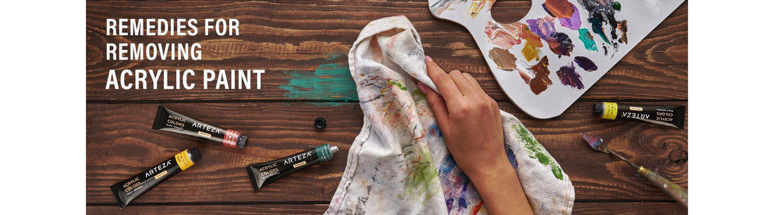 Remove Acrylic Paint from Clothes and Other Surfaces with Ease