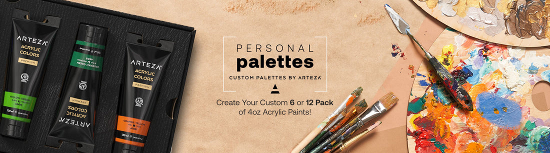 Introducing: Arteza Personal Palettes