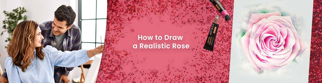 How to Draw a Realistic Rose