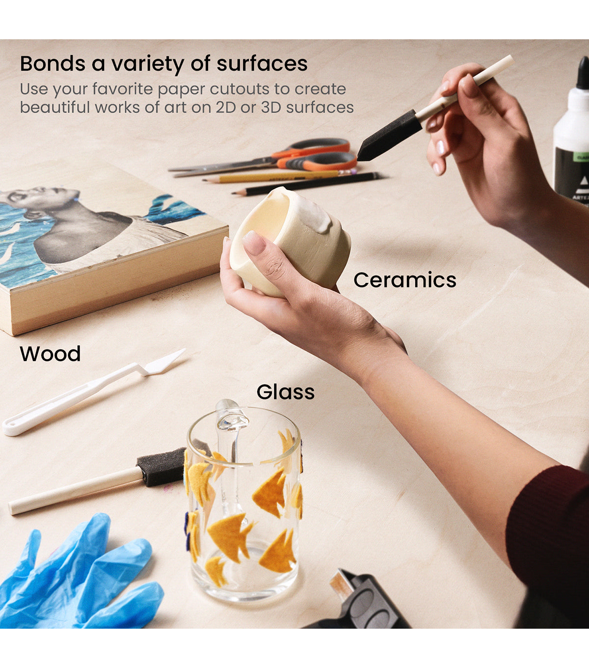 Mod Podge All-In-One Decoupage Glues - Gloss – Opus Art Supplies