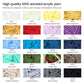100% Acrylic Yarn, Worsted, Classic Colors - Mini Pack of 20