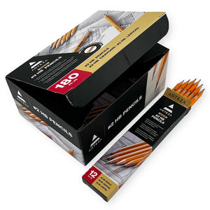 #2 HB Wood Pencils - Box of 180