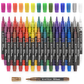 Acrylic Markers, Bright Colors, Fine Nib - Set of 40