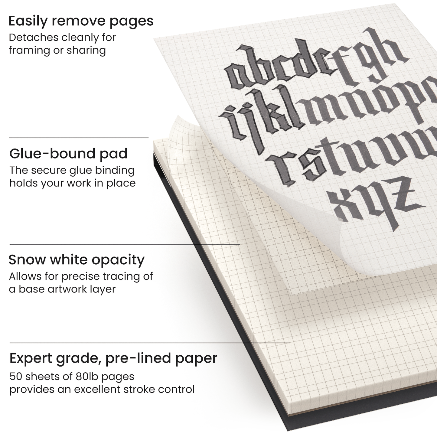 Tracing Paper and Calligraphy Paper for Artists