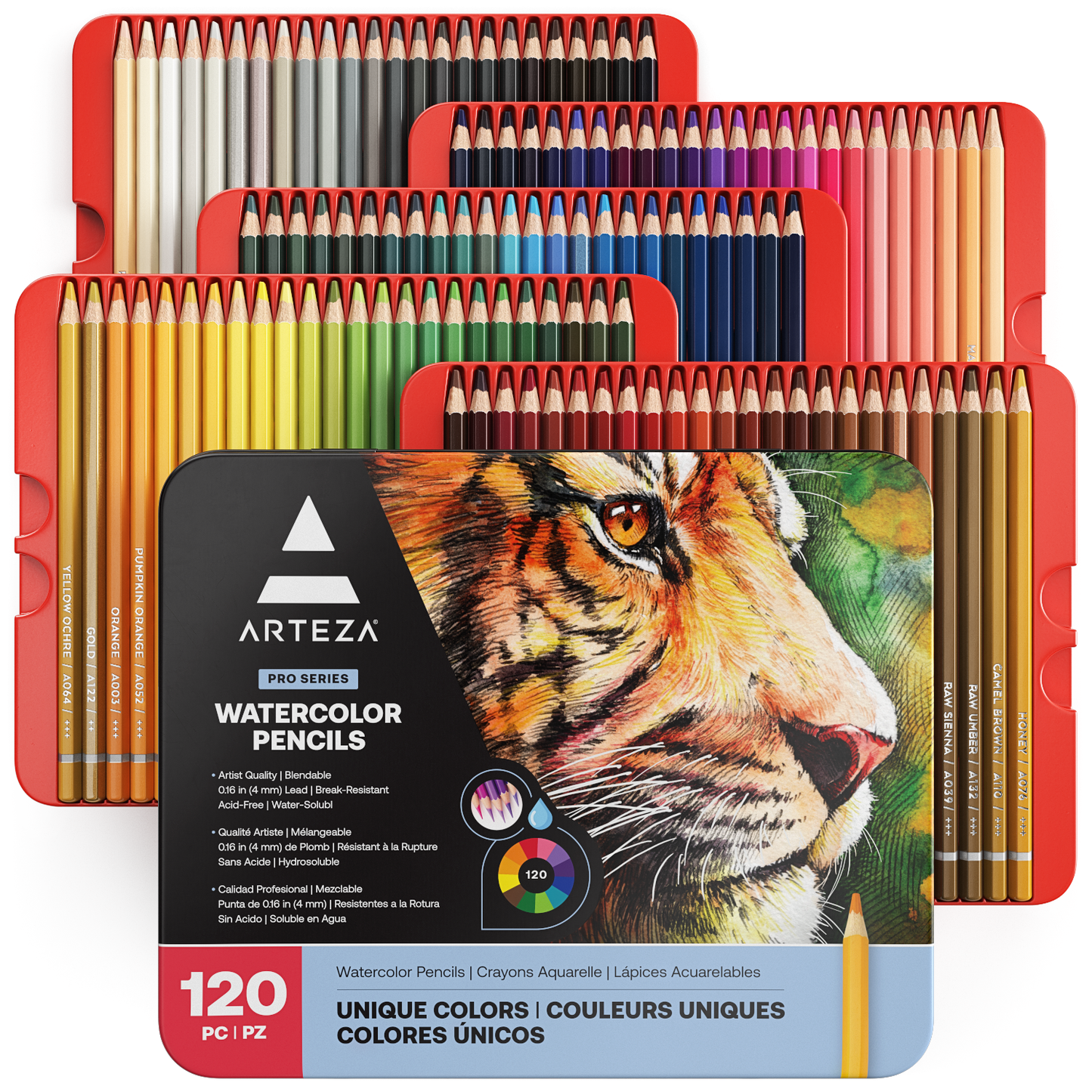  ARTEZA Professional Drawing Sketch Pencils Set of 12