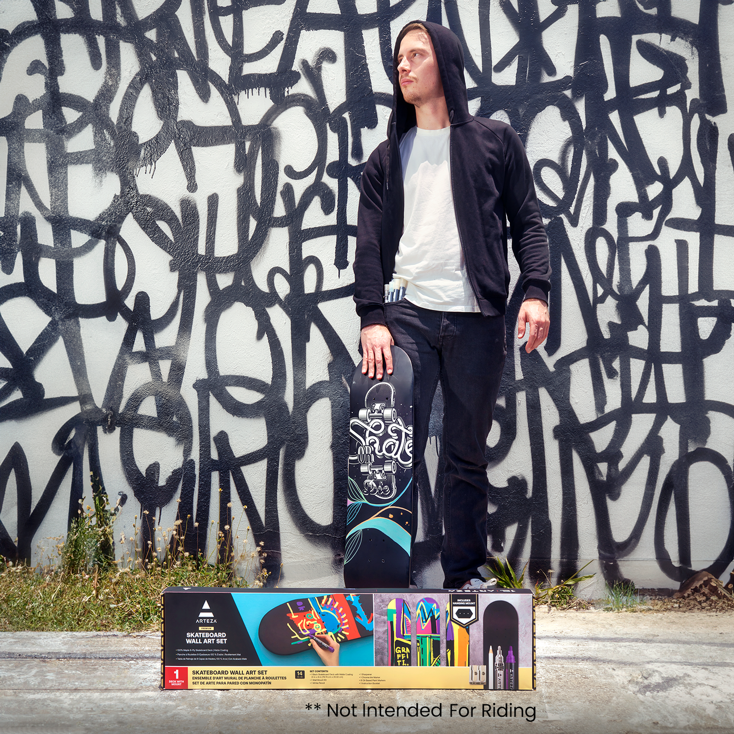 Skateboard Wall Art Set