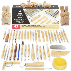 Pottery and Clay Sculpting Tools - Set of 22 –