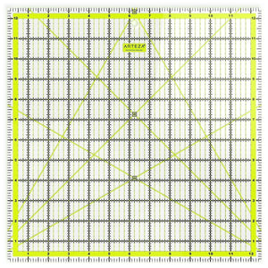Acrylic Quilter's Ruler, 12.5