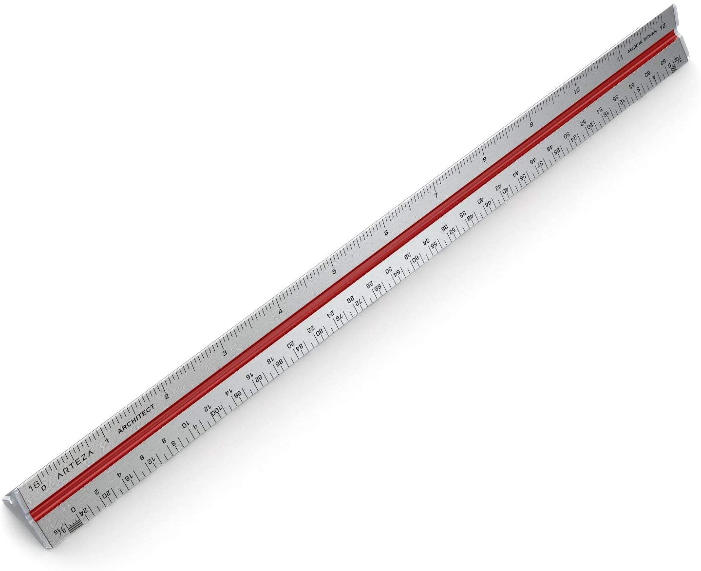 Architectural Scale Ruler, 12 Aluminum Architect Scale, Triangular Scale,  Scale Ruler for Blueprint, Triangle Ruler, Drafting Ruler, Architect Ruler