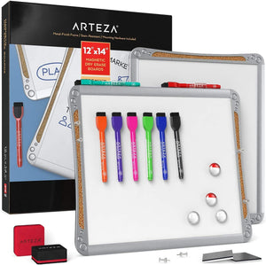 Yaze Magnet Dry Erase White Board with Lap Board: Hanging