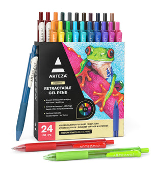 Set con 20 penne gel colorate Futurart