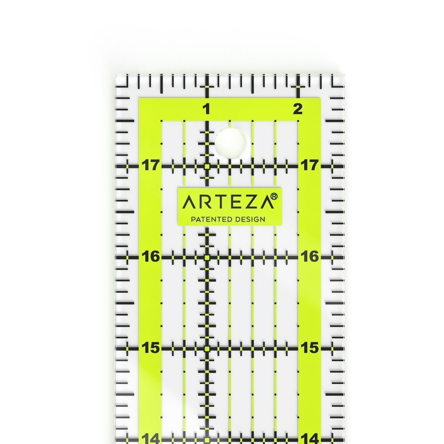 Acrylic Quilter's Ruler Kit & Non-Slip Rings –