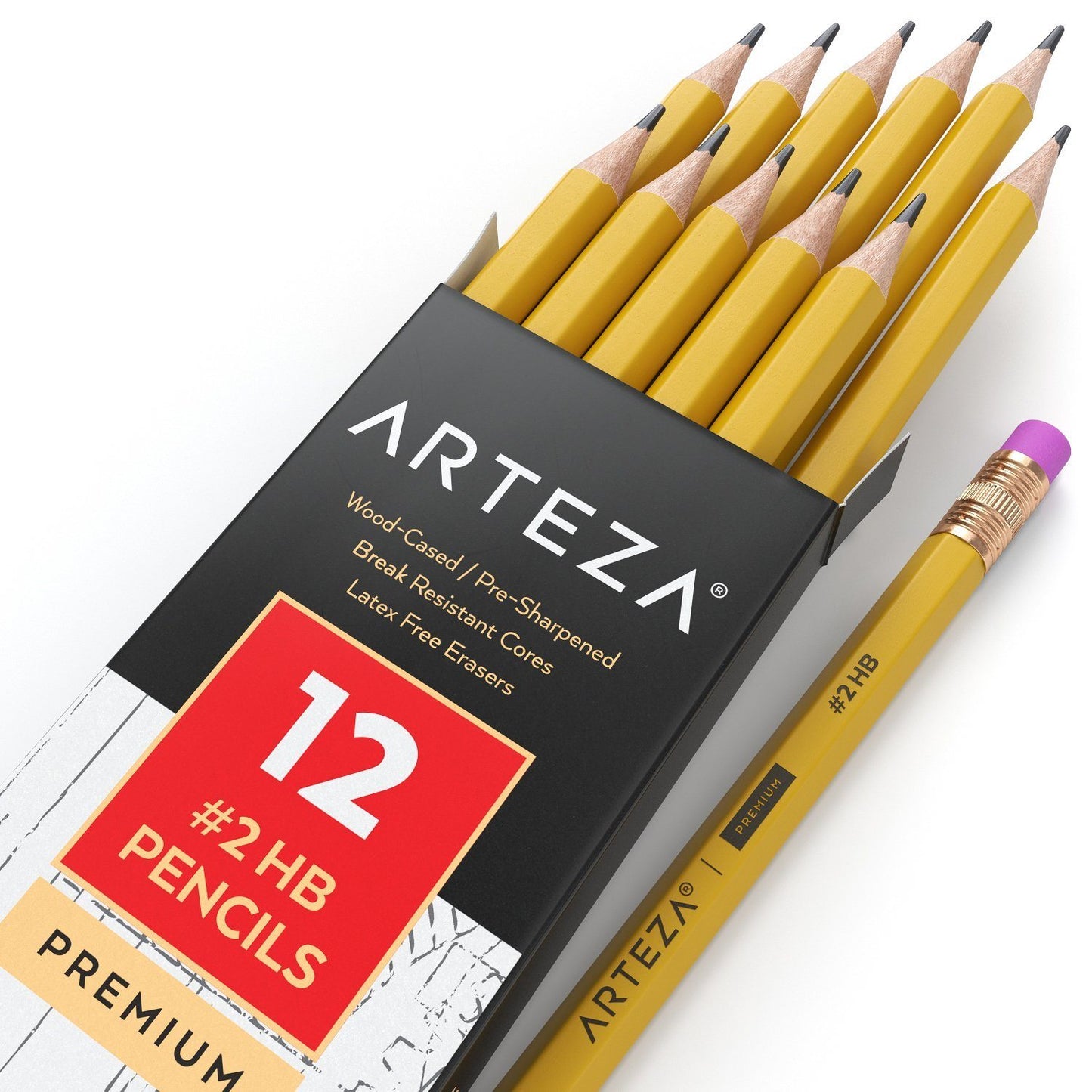 #2 HB Wood Pencils - Set of 72