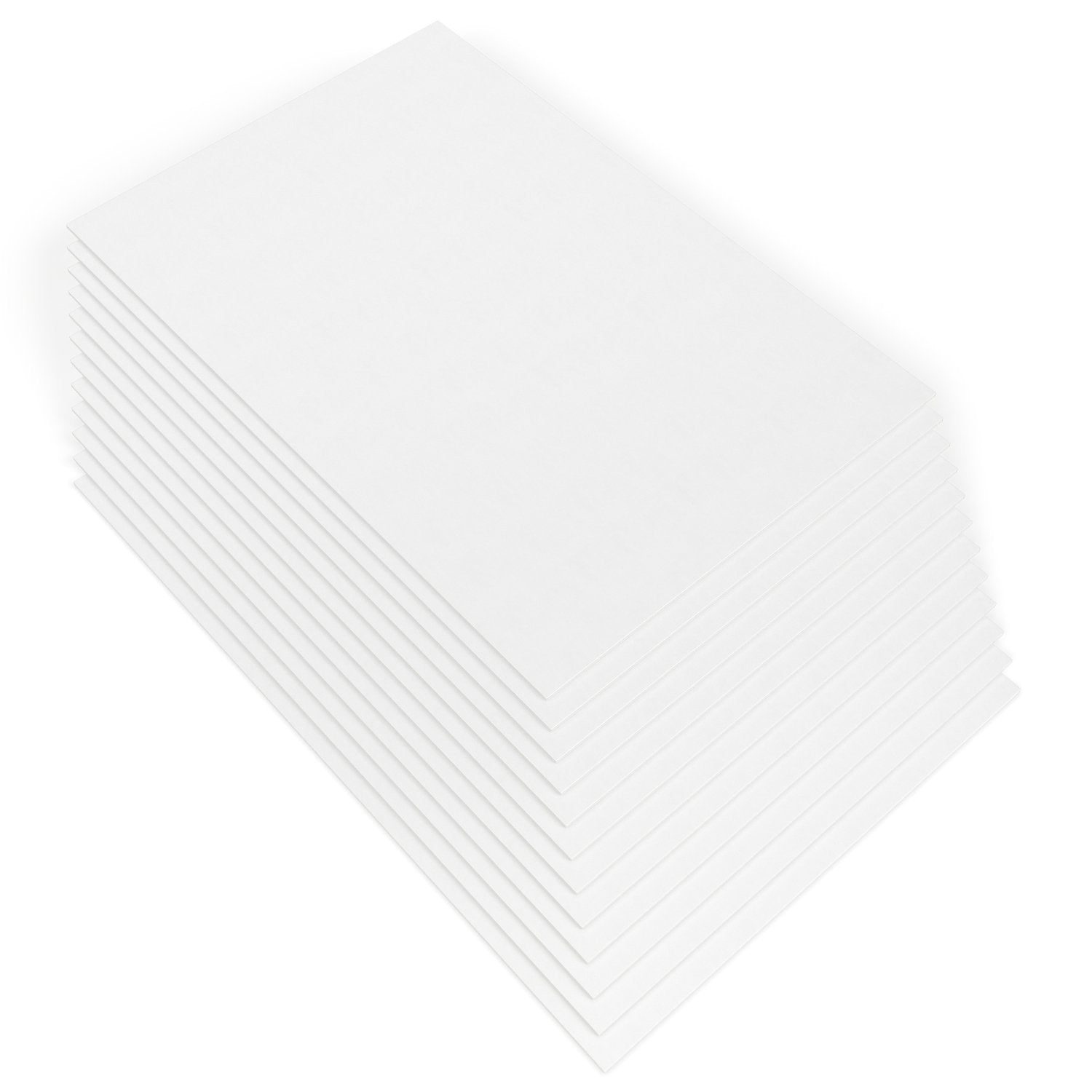 X-Foam Boards, White, 20 x 30 in - Set of 12