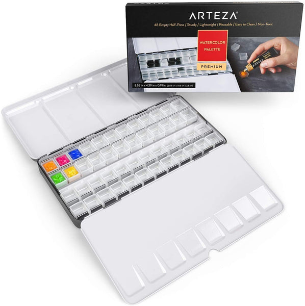 Arteza 25 Blank Watercolor Cards & Envelopes For Diy, 5x6.875 - 2 Pack :  Target