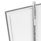 Sketchbook, Spiral-Bound Hardcover, Gray, 5.5" x 8.5” - Pack of 3