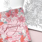 Flowerscape in Paradise Coloring Book & Colored Pencil Set