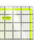 Acrylic Quilter's Ruler, 6.5" x 24"