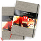 Watercolor Book, Gray Hardcover, 8" x 12", 64 Pages - Pack of 2