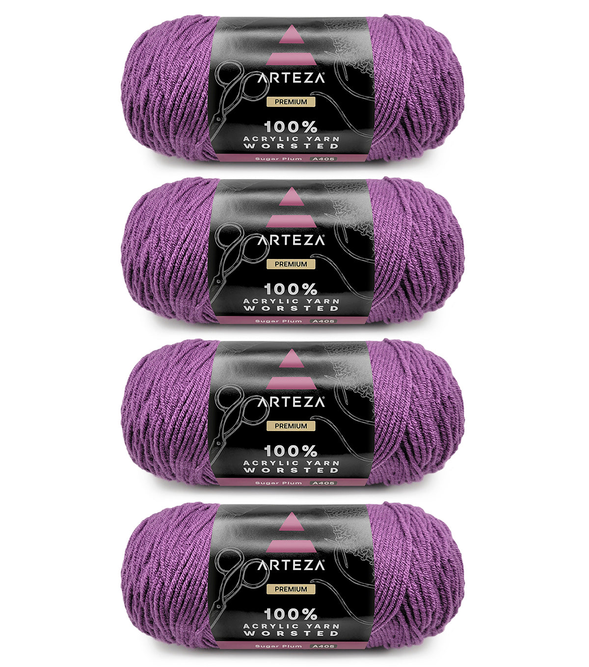 100% Acrylic Yarn for Crocheting and Knitting - 30x30g Skeins of #4 Worsted  Weight Yarn, 1600 Yards of Soft Crochet Yarn, Perfect for Amigurumi Yarn