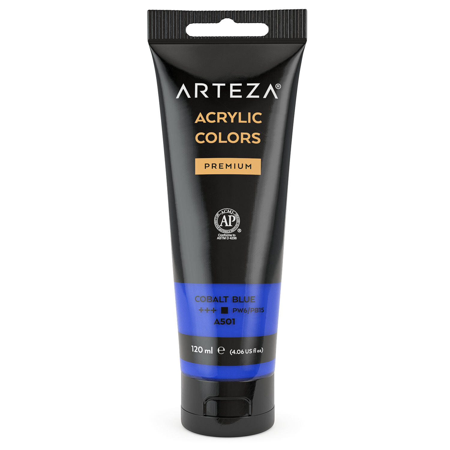 Acrylic Paint, 4oz Tube - Single Color (more colors available)