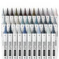 EverBlend™ Art Markers, Gray Tones - Set of 36